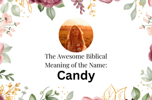 biblical meaning of the name candy