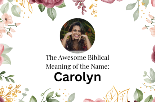 biblical meaning of the name carolyn