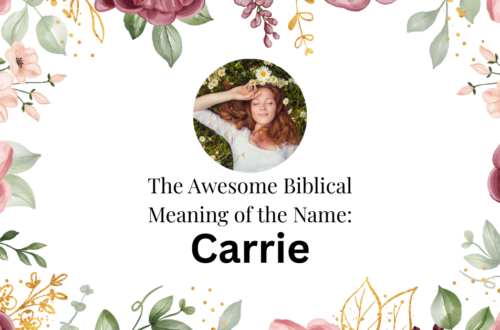 biblical meaning of the name carrie