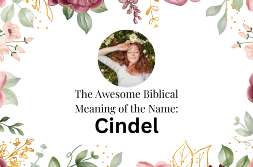 biblical meaning of the name cindel