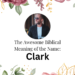 biblical meaning of the name clark