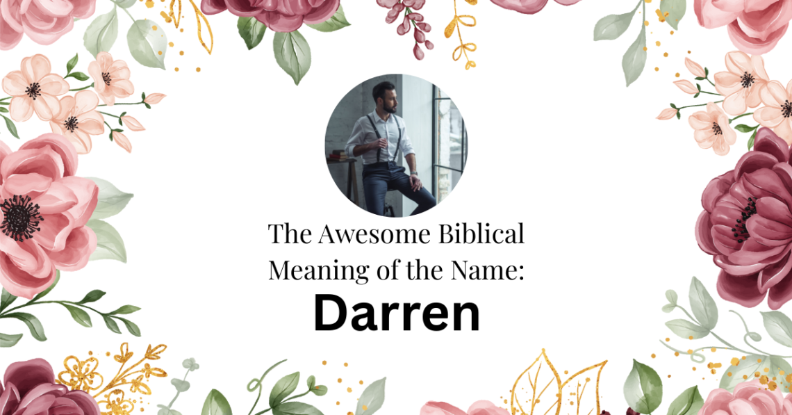 biblical meaning of the name darren