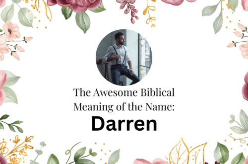 biblical meaning of the name darren