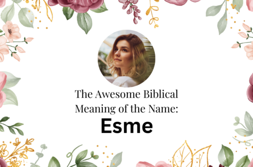 biblical meaning of the name esme