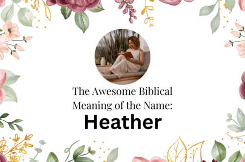 biblical meaning of the name heather