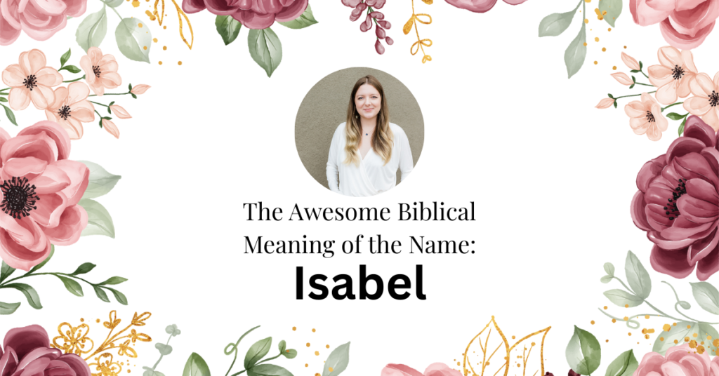 biblical meaning of the name isabel