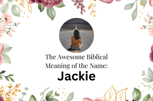 biblical meaning of the name jackie