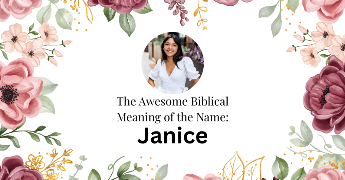 biblical meaning of the name janice