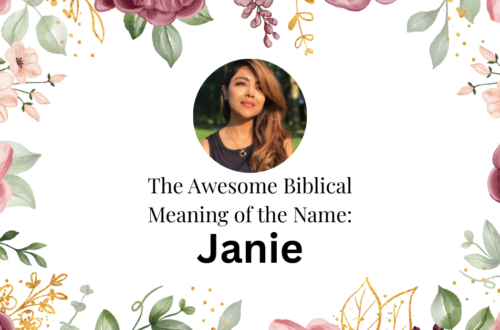 biblical meaning of the name janie