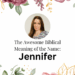 biblical meaning of the name jennifer