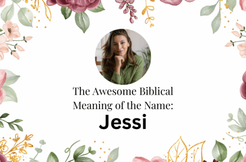 biblical meaning of the name jessi