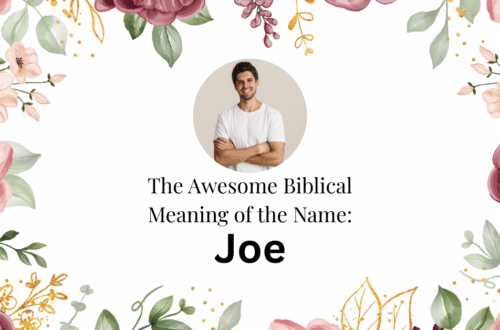 biblical meaning of the name joe
