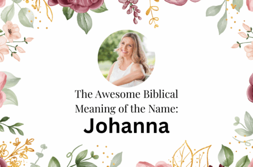 biblical meaning of the name johanna