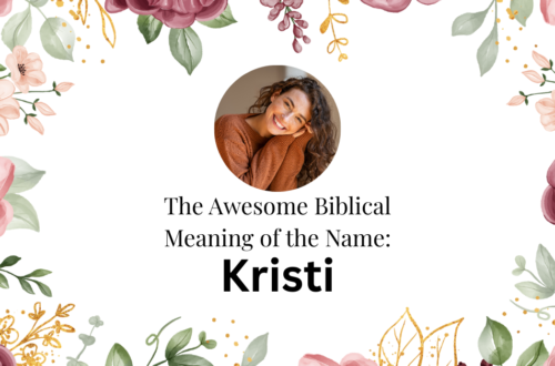 biblical meaning of the name kristi