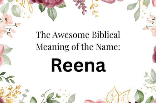 biblical meaning of the name reena