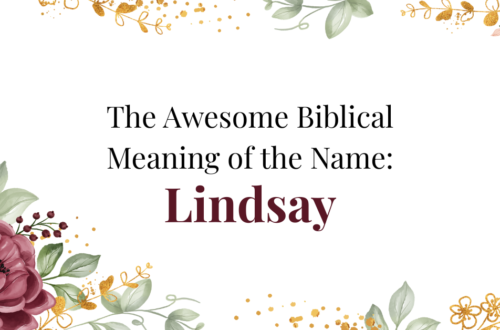 beautiful biblical meaning of the name lindsay