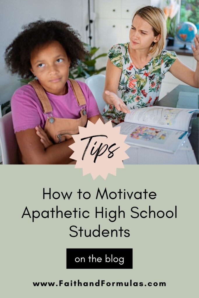 how to motivate apathetic high school students