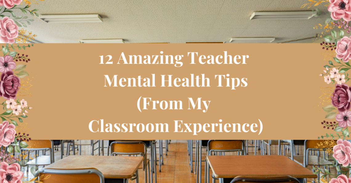 teacher mental health tips