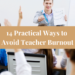 ways to avoid teacher burnout