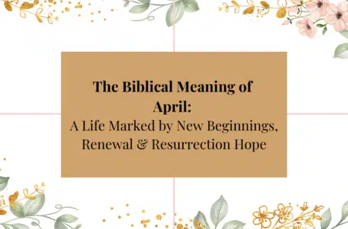 Biblical meaning of the name April