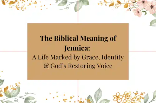 Biblical meaning of the name jennica
